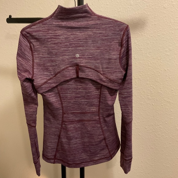 Like New, Lululemon Define Jacket, Edged Stripe Jacquard, Sz 6 - Picture 8 of 9